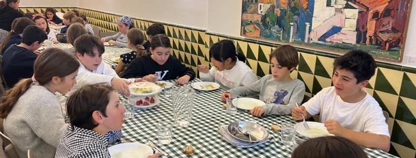 Funcionament del menjador de l'escola