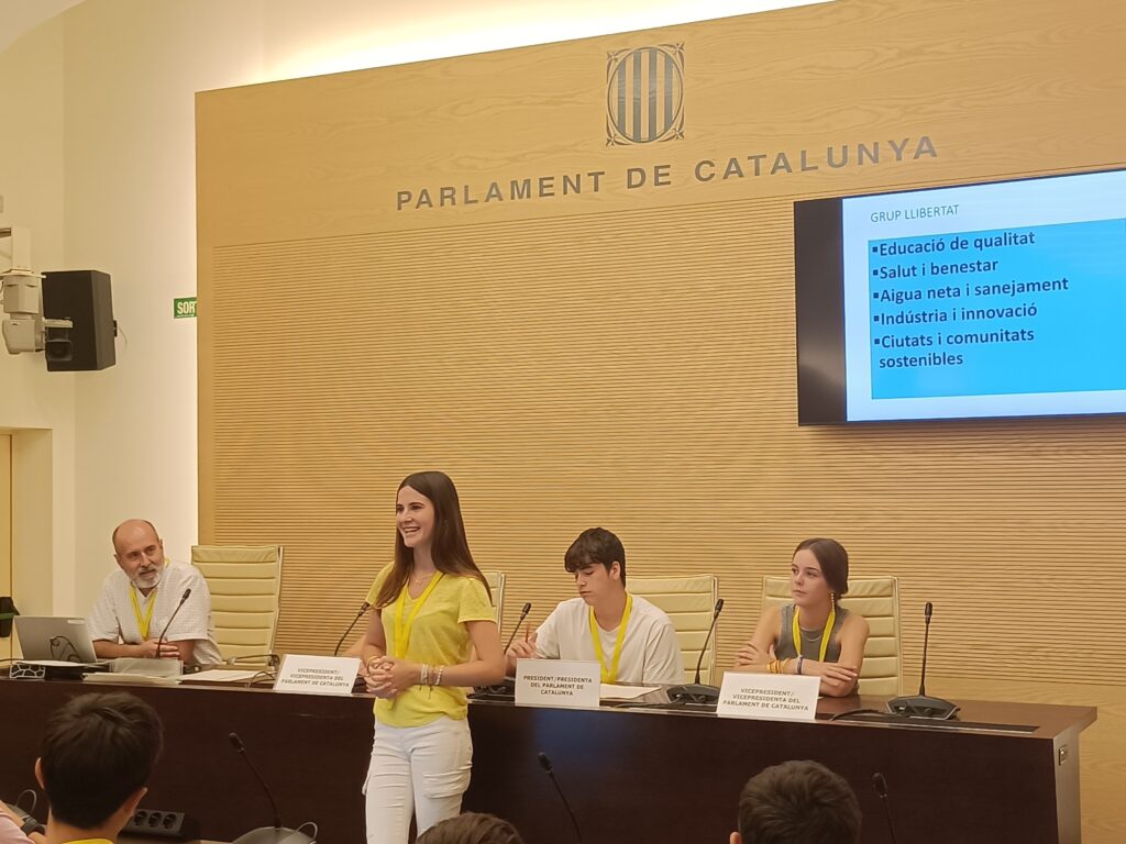 Visita Parlament de Catalunya.