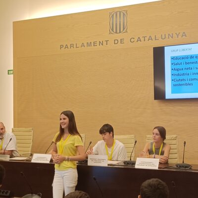 Visita Parlament de Catalunya.