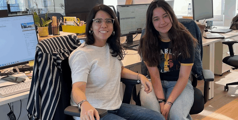 Alumna de l'Estada a l'empresa a la Fundació Carulla