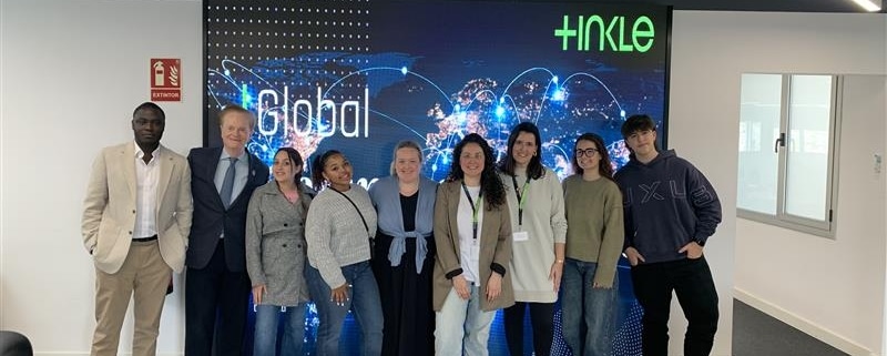 Alumnes de l'Estada a l'empresa a Tinkle