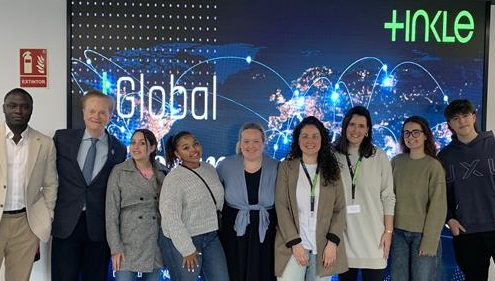 Alumnes de l'Estada a l'empresa a Tinkle